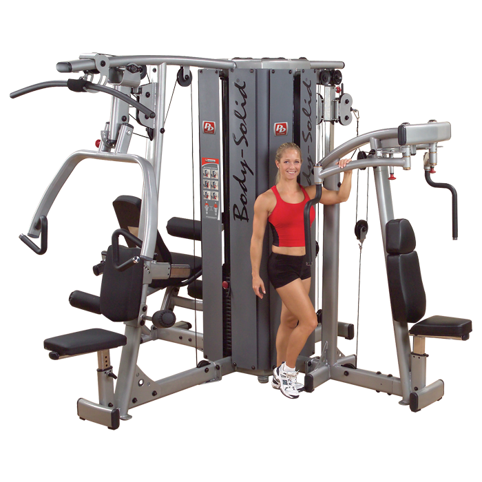 Body-Solid Pro Dual 4-Stack Gym Frame
