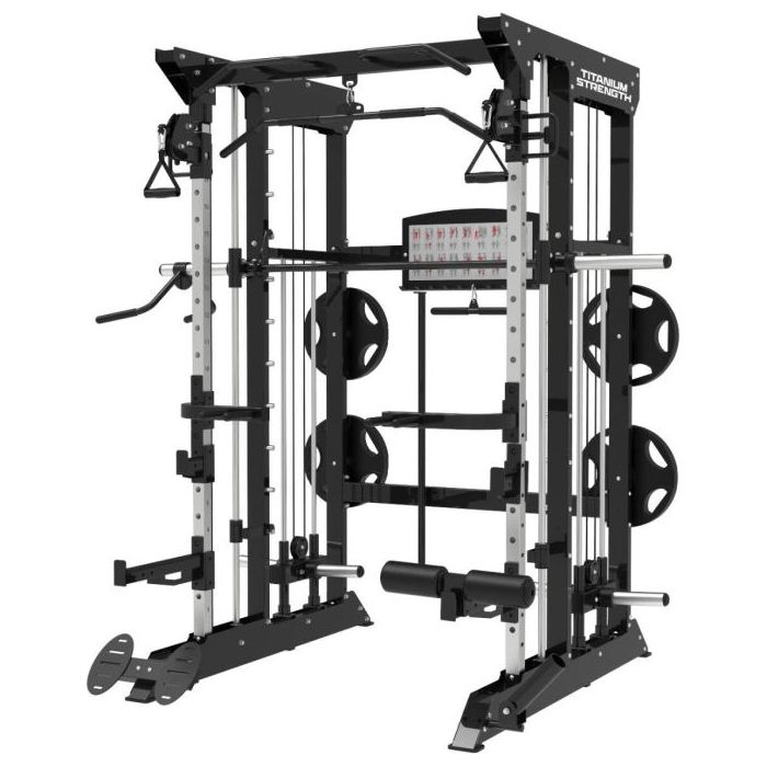 Titanium Strength All in One Functional Trainer, Smith Machine and Rack B100 V2
